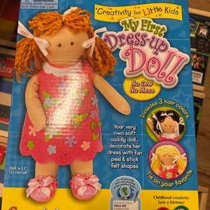 Creativity for Kids brand make my own Dress-up doll